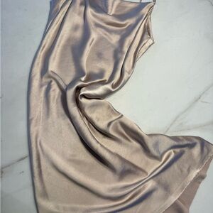 Elegant Satin Slip Dress